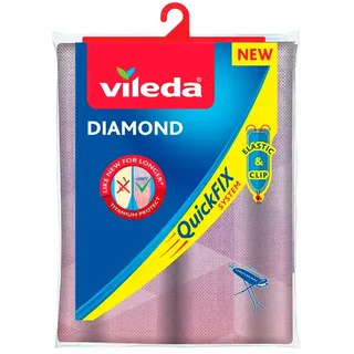 Vileda Diamond Bügelbrettbezug - Light Pink