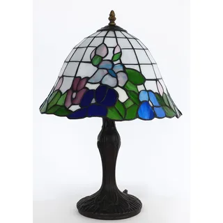 Tischleuchte Antik Lampe Tiffany Stil Tischlampe Jugendstil Leuchte 50cm