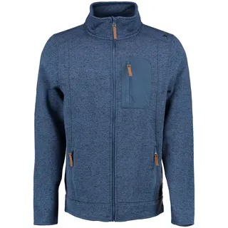 OS Trachten Strickfleece Jacke marine, Größe 3XL