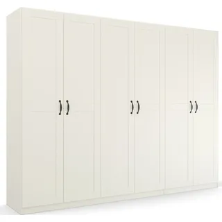 Rauch Drehtürenschrank Cottage by Quadra Spin 271 x 210 x 54 cm Weiß