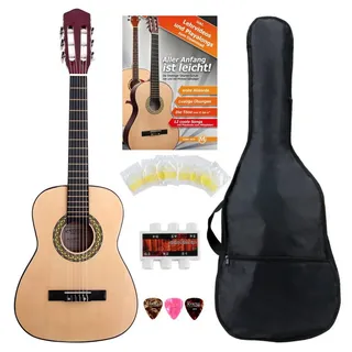 Classic Cantabile Acoustic Series AS-851-L Klassikgitarre für Linkshänder Starter-SET