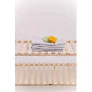 Questo Casa, 5 Stück Handtuch, 100% Baumwolle, Badetuch/Handtuch, Grau, 30x50 cm