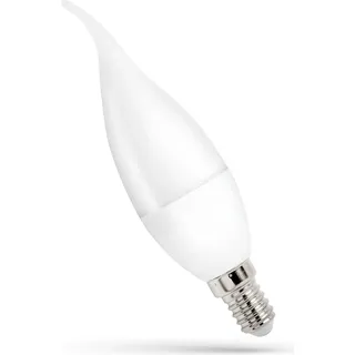 Spectrum LED Leuchtmittel Windstoß Kerze 4W = 30W E14 matt 340lm Neutralweiß 4000K 260°