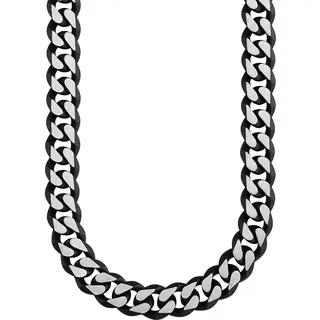 s.Oliver Kette ohne Anhänger 9954469 schwarz / Edelstahl