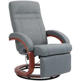 Homcom Relaxsessel Polyester 68 x 100 x 86 cm Grau