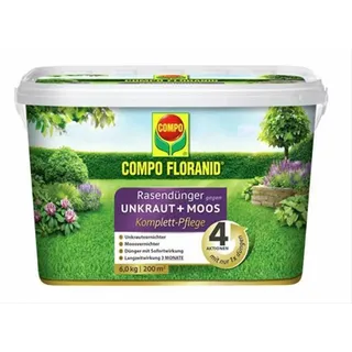 Compo Rasendünger gegen Unkraut + Moos 6 kg