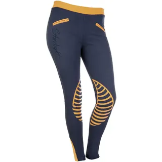 HKM Starlight Hose 1148 Dunkelblau/Orange 48