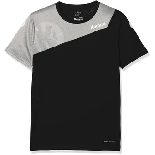 Kempa Kinder Kinder Trikot Core 2.0 Trikot, schwarz/Dark grau Melange, 128, 200309501