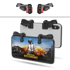 【1 Paar】Handy Mobile Game Controller Tragbar Gaming Gamepad für PUBG Mobile / Fortnitee Mobile / Call of Duty(COD) Mobile, für iPhone / Android, IFYOO Z108 Feuer Shooter Tasten Griff L1 R1 Triggers
