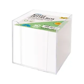 Folia Zettelbox 90 x 90 mm Transparent 700 Blatt