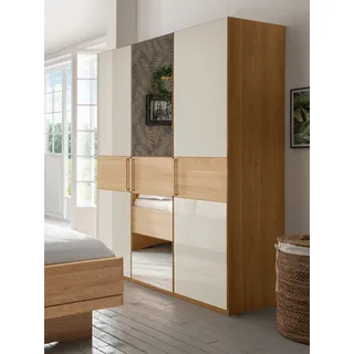 Wiemann Drehtürenschrank Kiruna 148,4 x 217 x 58 cm Braun/Champagner