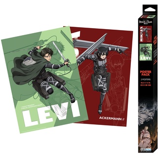 GB Eye - ATTACK ON TITAN Set 2 Chibi Posters Set 1 (52x38cm)