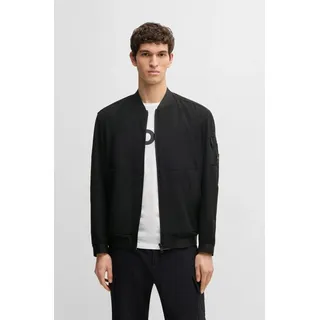 Boss ORANGE Blouson »Oneth« mit Ärmeltasche, schwarz