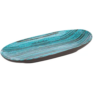 APS 85201 Melamintablett/Sushiboard CANCUN/Serviertablett für vielerei Speisen, 28 cm x 13,50 cm x 4 cm