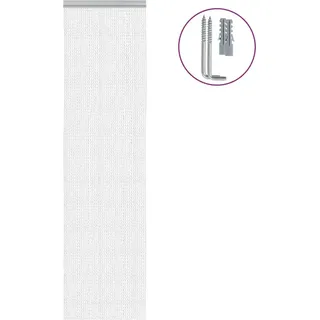 Türvorhang aus Ketten 56x186 cm Aluminium - Silber