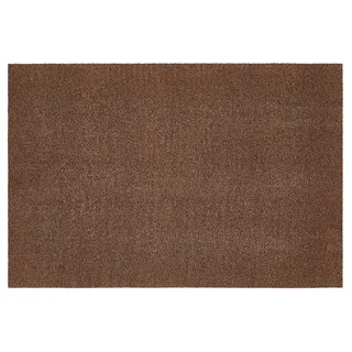 andiamo Fußmatte innen Samson – waschbare Schmutzfangmatte für den Innenbereich – rutschfeste & saugfähige Fußmatte aus Baumwolle, 100 x 150 cm, Braun