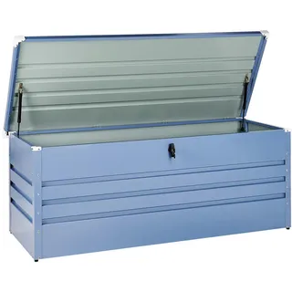 Beliani Truhe CEBROSA Blau