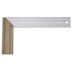 Bild von 300.0220 3000220 Schreinerwinkel mit Aluminiumzunge, 250mm