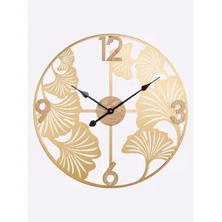 Heine Wanduhr 60 60cm gold