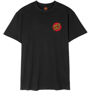 Santa Cruz T-Shirt "CLASSIC DOT CHEST T-SHIRT", schwarz