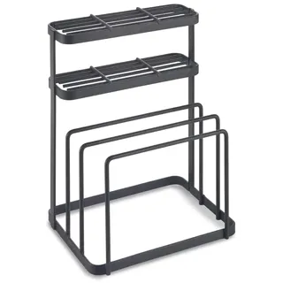 Metaltex Küchenorganizer-Set »mit exklusiver Metaltex ThermoTouch® Beschichtung«, (Set, 1 tlg.), schwarz