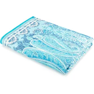 BASSETTI MERGELLINA Tagesdecke aus 100% Baumwolle in der Farbe Ocean Blue B1, Maße: 180x255 cm - 9328464