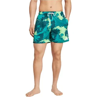 adidas Tie-dye 5 Badeshorts - Aurora Ivy / White - M