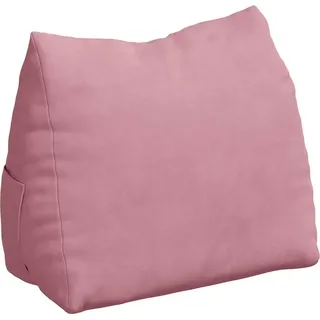 vidaXL Rückenkissen Rosa 45 x 20 x 35 cm Cordstoff - Rosa