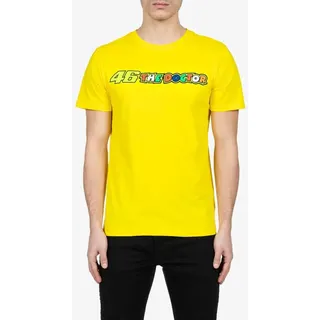 Valentino Rossi Herren Vr46 Classic T-Shirt, Gelb, M EU