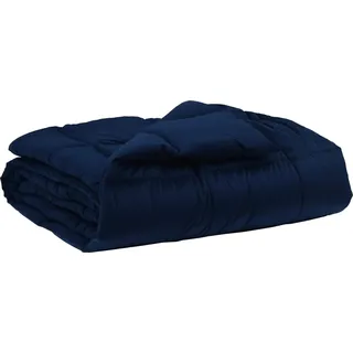 vidaXL Sommerdecke 155 x 220 cm Sommer Mikrofaser (100% Polyester) - Blau