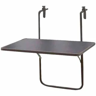 Alco Balkonhängetisch 60 x 40 cm Anthrazit