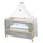 Babybett Jumbo twins grau 5er-Set 60 x 120 cm