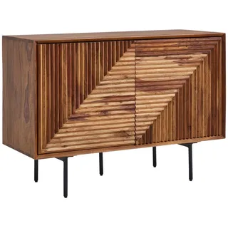 Wohnling Sideboard 100 x 71 x 40 cm Braun