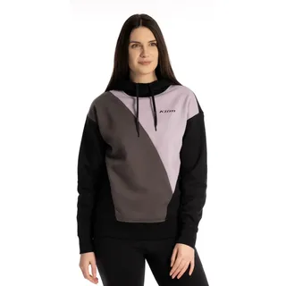 Klim Mori Point, Kapuzenpullover Damen - Schwarz/Violett/Braun - L