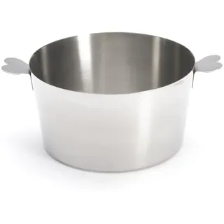 DeBuyer 3125.2 Charlotten-Form ohne Deckel, Edelstahl, grau, 26.7 x 20.1 x 11.5 cm