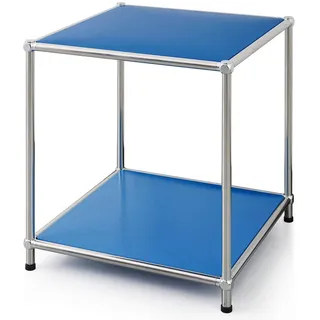 Floordirekt Standregal , Blau , Metall , 40x46x40 cm , stehend , Wohnzimmer, Regale, Bücherregale