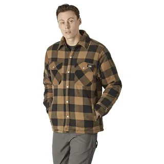 Dickies Herren Portland-hemd Oberbekleidung, Khaki, L EU