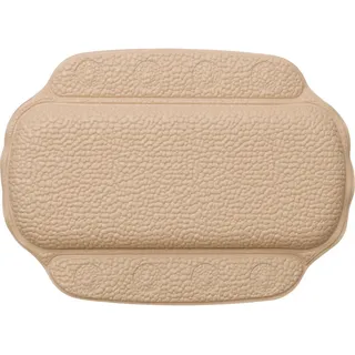 Grund Badewannenkissen , Beige , Kunststoff , 24x32 cm , Oeko-Tex® Standard 100, Made in Europe , Badaccessoires, Sonstige Badaccessoires