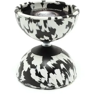 Mister Babache JDAM_GWeiß / Schwarz Diabolo Harlekin Medium, Weiß