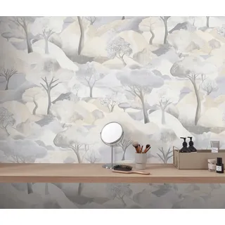 Vliestapete ERISMANN "Vliestapete VIEW", beige, B:0,53m H:0,09m L:10,05m, Vlies, Tapeten, Vliestapete, Phthalate frei