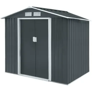 HATTORO Gerätehaus S100 1,27 x 1,27 m Grau