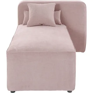 Home Affaire Ottomane Sundstrup 100 x 76,5 x 153 cm Rosa