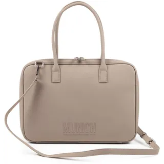 Munich Essence Recycled FW25 Shopper C/Taupe, Damen-Taschen und Rucksäcke, braun