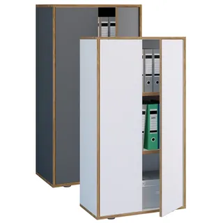 VCM Salia Aktenschrank 110 x 60 x 33 cm weiß
