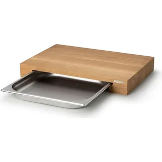 Continenta Schneidebrett mit Schublade Eiche