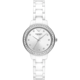Emporio Armani Montre Pour Femmes, mouvement à Quartz Trois aiguilles 32mm Avec Bracelet en céramique