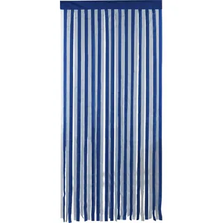Wenko Türvorhang 90 x 200 cm Blau-Weiß