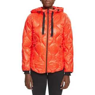 ESPRIT Damen 013EE1G370 Jacke, 635/ORANGE RED, XS
