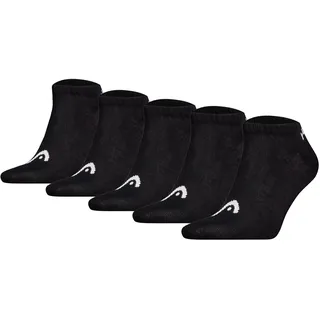 Head Sneakersocken 5er Pack Schwarz 35-38