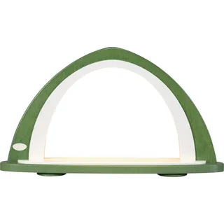 Weigla LED Schwibbogen »Weihnachtsdeko, Made in Germany« 1 Stk. Leerbogen zum Selbstbestücken, grün